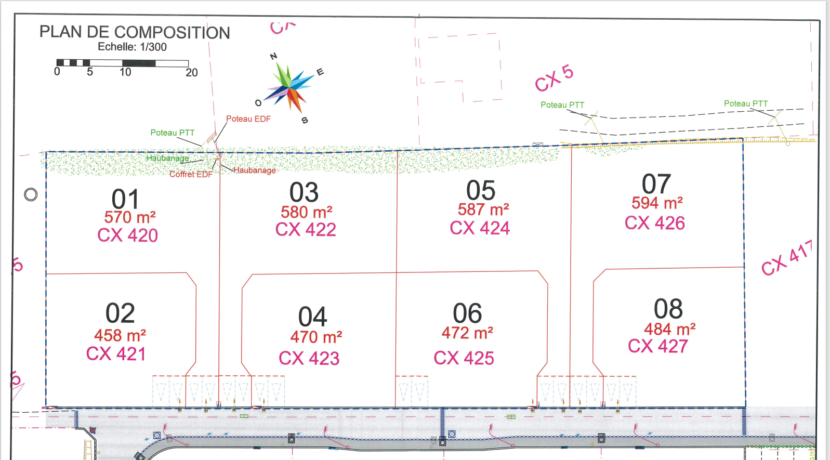 capture plan de composition pour site